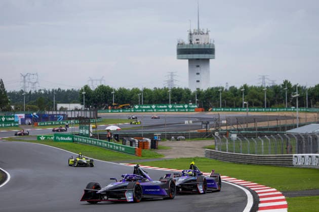 2026 FORMULA E SHANGHAI ePRIX 94 WEHRLEIN Pascal (ger), Porsche Formula E Team, Porsche 99X Electric, action during the Shanghai ePrix, 12th and 13th round of the 2025-26 ABB FIA Formula E World Championship, WM, Weltmeisterschaft on the Shanghai International Circuit from July 3 to 5, 2026 in Shanghai, China - ShanghaiChina  Copyright: xJULIENxDELFOSSEx
