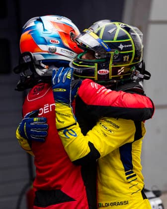 2026 FORMULA E SHANGHAI ePRIX VERGNE Jean-Eric (fra), CitroÃ«n Racing Formula E Team, CitroÃ«n, DI GRASSI Lucas (bra), Lola Yamaha ABT Formula E Team, Lola T002, portrait during the Shanghai ePrix, 12th and 13th round of the 2025-26 ABB FIA Formula E World Championship, WM, Weltmeisterschaft on the Shanghai International Circuit from July 3 to 5, 2026 in Shanghai, China - ShanghaiChina  Copyright: xJULIENxDELFOSSEx