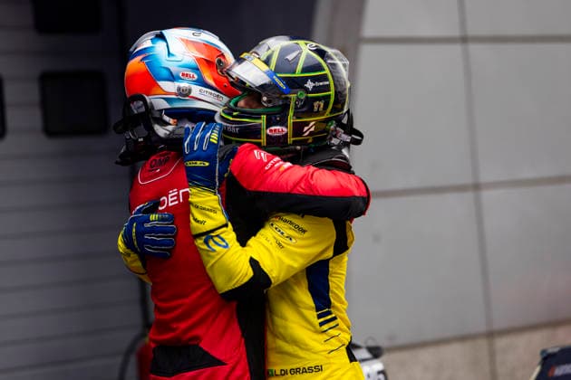 2026 FORMULA E SHANGHAI ePRIX VERGNE Jean-Eric (fra), CitroÃ«n Racing Formula E Team, CitroÃ«n, DI GRASSI Lucas (bra), Lola Yamaha ABT Formula E Team, Lola T002, portrait during the Shanghai ePrix, 12th and 13th round of the 2025-26 ABB FIA Formula E World Championship, WM, Weltmeisterschaft on the Shanghai International Circuit from July 3 to 5, 2026 in Shanghai, China - ShanghaiChina  Copyright: xJULIENxDELFOSSEx