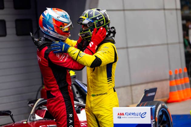 2026 FORMULA E SHANGHAI ePRIX VERGNE Jean-Eric (fra), CitroÃ«n Racing Formula E Team, CitroÃ«n, DI GRASSI Lucas (bra), Lola Yamaha ABT Formula E Team, Lola T002, portrait during the Shanghai ePrix, 12th and 13th round of the 2025-26 ABB FIA Formula E World Championship, WM, Weltmeisterschaft on the Shanghai International Circuit from July 3 to 5, 2026 in Shanghai, China - ShanghaiChina  Copyright: xJULIENxDELFOSSEx