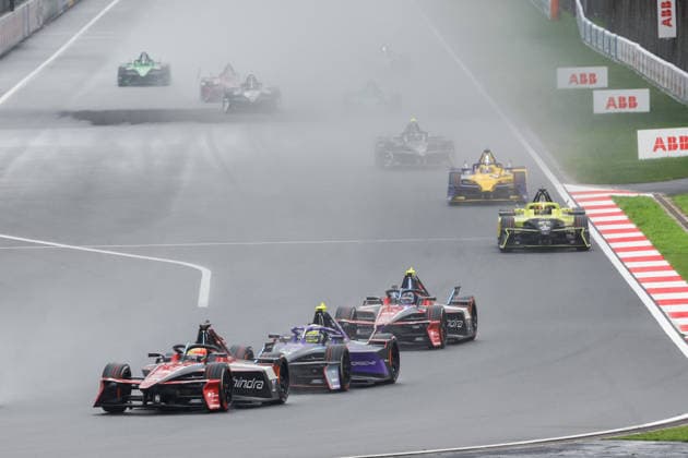 2026 FORMULA E SHANGHAI ePRIX 48 MORTARA Edoardo (swi), Mahindra Racing, Mahindra M12Electro, action, during the Shanghai ePrix, 12th and 13th round of the 2025-26 ABB FIA Formula E World Championship, WM, Weltmeisterschaft on the Shanghai International Circuit from July 3 to 5, 2026 in Shanghai, China - ShanghaiChina  Copyright: xFREDERICxLExFLOCxHx