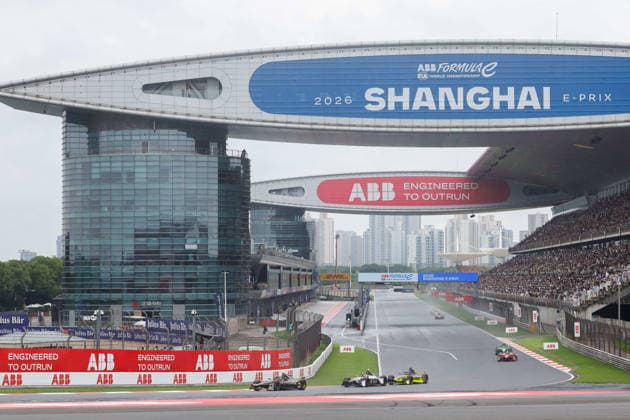 2026 FORMULA E SHANGHAI ePRIX 07 GUNTHER Maximilian (ger), DS Penske, DS E-Tense FE25, action, during the Shanghai ePrix, 12th and 13th round of the 2025-26 ABB FIA Formula E World Championship, WM, Weltmeisterschaft on the Shanghai International Circuit from July 3 to 5, 2026 in Shanghai, China - ShanghaiChina  Copyright: xFREDERICxLExFLOCxHx