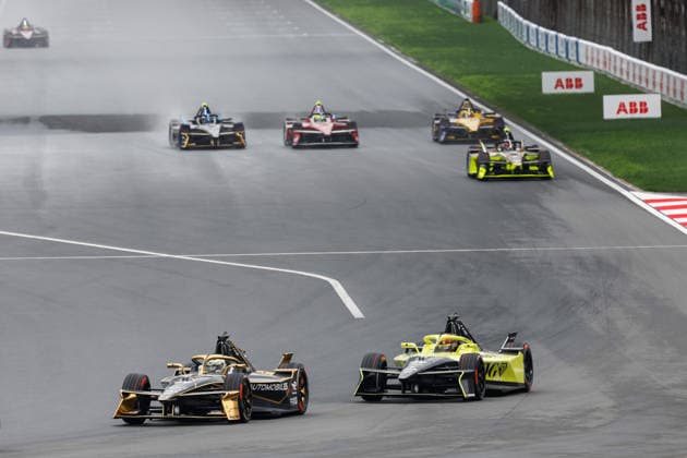 2026 FORMULA E SHANGHAI ePRIX 77 BARNARD Taylor (gbr), DS Penske, DS E-Tense FE25, action, during the Shanghai ePrix, 12th and 13th round of the 2025-26 ABB FIA Formula E World Championship, WM, Weltmeisterschaft on the Shanghai International Circuit from July 3 to 5, 2026 in Shanghai, China - ShanghaiChina  Copyright: xFREDERICxLExFLOCxHx