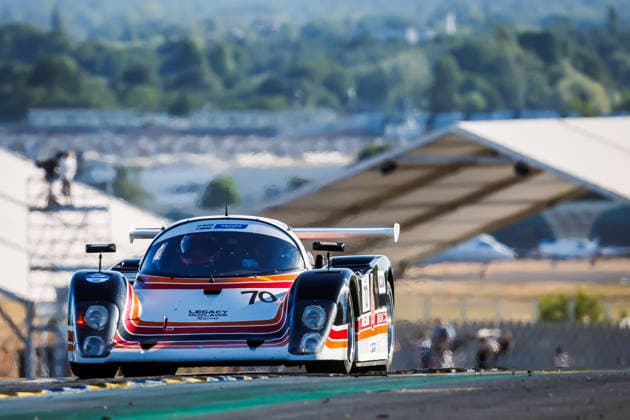 LE MANS CLASSIC SERIES 2026 - LE MANS CLASSIC LEGEND 70 MAGNUSSEN Jan HOPE Christian (Den Den), Tiga GT286 1986, Action during the 2026 Le Mans Classic Legend, 4th round of the Le Mans Classic Series 2026, from July 02 to 05 in Circuit des 24h, in Le Mans, France - Le MansFrance  Copyright: xGREGORYxLENORMANDx