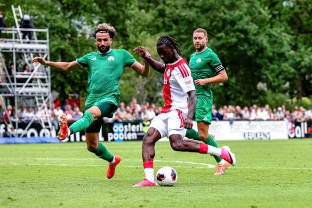 ERMELO , 04-07-2026 , Sportpark de Zanderij , season 2026 2027 , pre seasson , match between Ajax - Panathinaikos , picture shows Ajax player Don Angelo Konadu Ajax - Panathinaikos (friendly)  x204854619x Copyright: