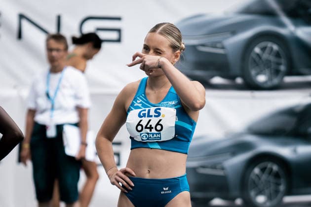 Flotow Lia (1. LAV Rostock, 646, 100m Huerden Frauen), GER, Leichtathletik, Athletics, Deutsche Meisterschaften U18 U23, Wattenscheid, 04.07.2026, GER, Leichtathletik, Athletics, Deutsche Meisterschaften U18 U23, Wattenscheid, 04.07.2026 Wattenscheid *** Flotow Lia 1 LAV Rostock, 646, Women s 100m Hurdles, GER, Track and Field, Athletics, German U18 and U23 Championships, Wattenscheid, July 4, 2026, GER, Track and Field, Athletics, German U18 and U23 Championships, Wattenscheid, July 4, 2026, Wattenscheid Copyright: xStefanxMayerx EP_SMR