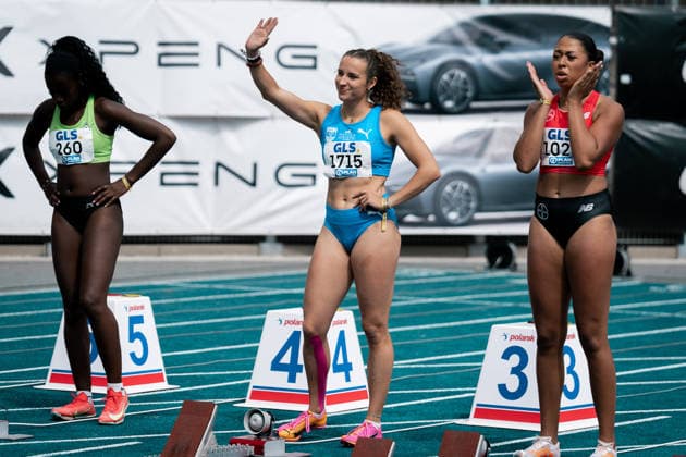 Schneider Rosina (TV Sulz, 1715, 100m Huerden Frauen), GER, Leichtathletik, Athletics, Deutsche Meisterschaften U18 U23, Wattenscheid, 04.07.2026, GER, Leichtathletik, Athletics, Deutsche Meisterschaften U18 U23, Wattenscheid, 04.07.2026 Wattenscheid *** Rosina Schneider, TV Sulz, 1715, Women s 100m Hurdles, GER, Track and Field, Athletics, German U18 and U23 Championships, Wattenscheid, July 4, 2026, GER, Track and Field, Athletics, German U18 and U23 Championships, Wattenscheid, July 4, 2026, Wattenscheid Copyright: xStefanxMayerx EP_SMR