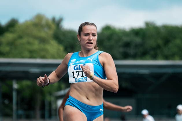 Schneider Rosina (TV Sulz, 1715, 100m Huerden Frauen), GER, Leichtathletik, Athletics, Deutsche Meisterschaften U18 U23, Wattenscheid, 04.07.2026, GER, Leichtathletik, Athletics, Deutsche Meisterschaften U18 U23, Wattenscheid, 04.07.2026 Wattenscheid *** Rosina Schneider, TV Sulz, 1715, Women s 100m Hurdles, GER, Track and Field, Athletics, German U18 and U23 Championships, Wattenscheid, July 4, 2026, GER, Track and Field, Athletics, German U18 and U23 Championships, Wattenscheid, July 4, 2026, Wattenscheid Copyright: xStefanxMayerx EP_SMR