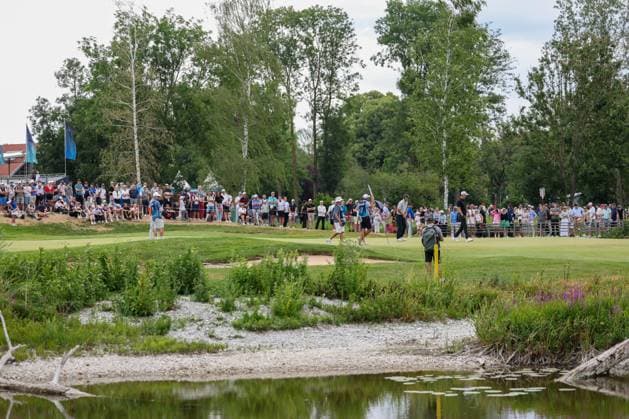 Viele Zuschauer, 37. BMW International Open 2026, Golf, DP World Tour, Herren, Finale, 05.07.2026 Eichenried Bayern Deutschland *** Large crowd, 37th BMW International Open 2026, Golf, DP World Tour, Men s, Final, July 5, 2026, Eichenried, Bavaria, Germany Copyright: xkolbert-press ChristianxKolbertx