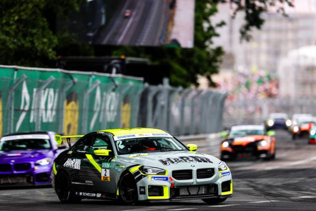 BMW M2 Cup, 3. + 4. Rennen Norisring 2026 2 BMW M2 Racing, Hofor Racing by Bonk Motorsport: Michael Schrey - picture by Gruppe C Photography Nürnberg Norisring Bayern Deutschland Copyright: xGruppexCxPhotographyx