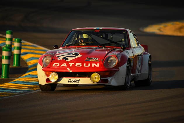LE MANS CLASSIC SERIES 2026 - LE MANS CLASSIC LEGEND 72 BIOTTEAU Olivier BIOTTEAU Luc (Fra Fra), Datsun 240Z Gr.IV 1975, Action during the 2026 Le Mans Classic Legend, 4th round of the Le Mans Classic Series 2026, from July 02 to 05 in Circuit des 24h, in Le Mans, France - Le MansFrance  Copyright: xRAINIERxEHRHARDTx