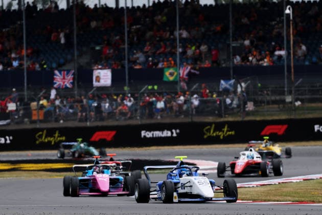 AUTO - F1 ACADEMY 2026 - SILVERSTONE 55 DOBSON Ava (usa), Hitech supported by American Express, Tatuus F4-T421, action during the 3rd round of the 2026 F1 Academy from July 3 to 5, 2026 on the Silverstone Circuit, in Silverstone, United Kingdom - SilverstoneUnited Kingdom  Copyright: xEricxAlonsox