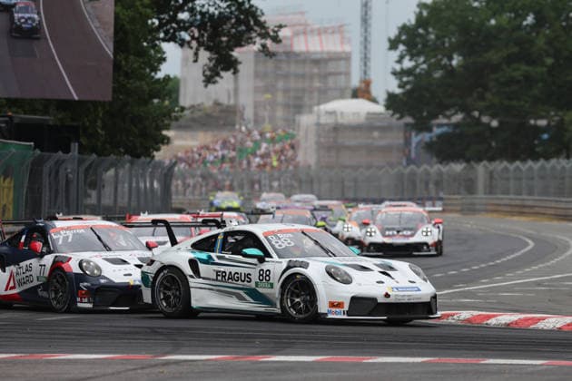 Nürnberg, Deutschland 03. - 05. Juli 2026: Porsche Sixt Carrera Cup Deutschland - 2026 - Norisring - Sonntag Rennen 2 Im Bild: Daniel Ros (SWE 88) Norisring Bayern *** Nuremberg, Germany, July 3–5, 2026 Porsche Sixt Carrera Cup Germany 2026 Norisring Sunday Race 2 Pictured: Daniel Ros (SWE) 88 Norisring, Bavaria Copyright: xFotostandx xFabianxWernerx