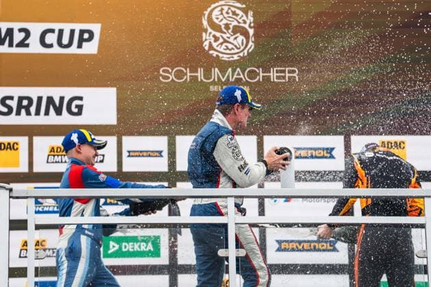 BMW M2 Cup, 3. + 4. Rennen Norisring 2026 2 BMW M2 Racing, Hofor Racing by Bonk Motorsport: Michael Schrey - picture by Gruppe C Photography Nürnberg Norisring Bayern Germany Copyright: xGruppexCxPhotographyx