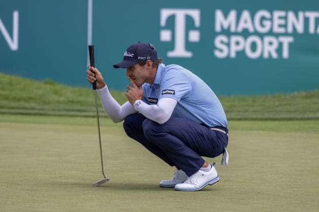 Michael Hollick (RSA). xettx, Deutschland, Muenchen, 05.07.2026, Golf, 37. BMW International Open, 2026, Round 4, DP World Tour, Golfclub Muenchen Eichenried *** Michael Hollick RSA xettx, Germany, Munich, July 5, 2026, Golf, 37th BMW International Open, 2026, Round 4, DP World Tour, Munich Eichenried Golf Club