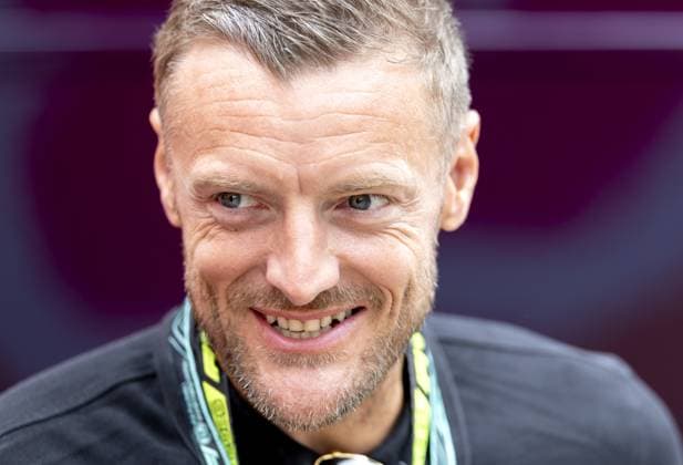 SILVERSTONE - Footballer Jaimie Vardy at the Silverstone circuit for the British Grand Prix. SANDER KONING ANP xVIxANPxSportx xxANPxIVx 562857184 originalFilename: 562857184.jpg