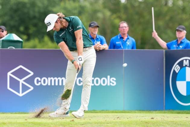 Freddy Schott (GER) am Abschlag,Tee 12, 37. BMW International Open 2026, Golf, DP World Tour, Herren, Finale, 05.07.2026 Eichenried Bayern Deutschland *** Freddy Schott (GER) teeing off at Tee 12, 37th BMW International Open 2026, Golf, DP World Tour, Men s, Final, July 5, 2026, Eichenried, Bavaria, Germany Copyright: xkolbert-press ChristianxKolbertx