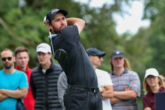 Thomas Rosenmueller (GER) am Abschlag,Tee 13, 37. BMW International Open 2026, Golf, DP World Tour, Herren, Finale, 05.07.2026 Eichenried Bayern Deutschland *** Thomas Rosenmueller (GER) teeing off at Tee 13, 37th hole, 2026 BMW International Open, Golf, DP World Tour, Men s, Final Round, July 5, 2026, Eichenried, Bavaria, Germany Copyright: xkolbert-press ChristianxKolbertx