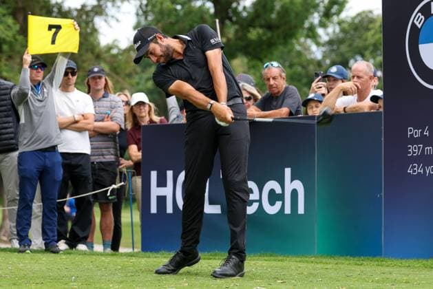 Thomas Rosenmueller (GER) am Abschlag,Tee 13, 37. BMW International Open 2026, Golf, DP World Tour, Herren, Finale, 05.07.2026 Eichenried Bayern Deutschland *** Thomas Rosenmueller (GER) teeing off at Tee 13, 37th hole, 2026 BMW International Open, Golf, DP World Tour, Men s, Final Round, July 5, 2026, Eichenried, Bavaria, Germany Copyright: xkolbert-press ChristianxKolbertx