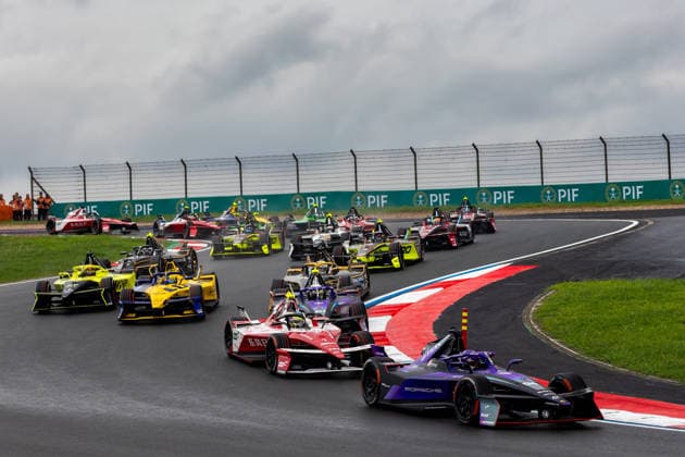 2026 FORMULA E SHANGHAI ePRIX 94 WEHRLEIN Pascal (ger), Porsche Formula E Team, Porsche 99X Electric, action during the Shanghai ePrix, 12th and 13th round of the 2025-26 ABB FIA Formula E World Championship, WM, Weltmeisterschaft on the Shanghai International Circuit from July 3 to 5, 2026 in Shanghai, China - ShanghaiChina  Copyright: xDamienxDoumerguex