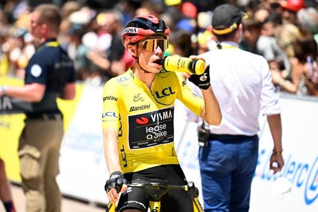 Tour de France 2026 Stage 2 BARCELONA, SPAIN - JULY 05 : Vingegaard Jonas (DEN) of Team Visma Lease a Bike before the start of the race during stage 2 of the 113rd edition of Tour de France an UCI World Tour 2.UWT cycling road race stage for Men Elite of 182 km with start in Tarragona and finish in Barcelona on July 5, 2026 in Barcelona, Spain, 05 07 2026 ( Motordriver Kurt Vandenborre - Barcelona Spain  Copyright: xTomasxSiskx