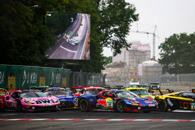 DTM, 7. + 8. Rennen Norisring 2026 69 Ferrari 296 GT3 EVO, EMIL FREY RACING: Thierry Vermeulen - picture by Gruppe C Photography Nürnberg Norisring Bayern Germany Copyright: xGruppexCxPhotographyx