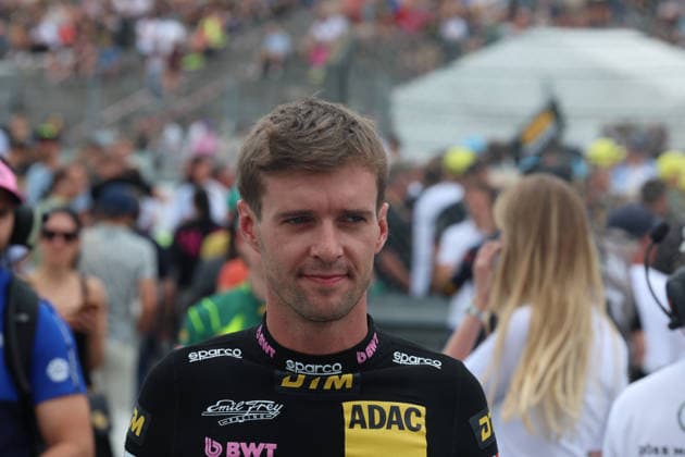Nürnberg, Deutschland 03. - 05. Juli 2026: DTM - 2026 - Norisring - Sonntag Rennen 2 Im Bild: Matteo Cairoli (ITA 14) im Portrait bei der Fahrerpräsentation Norisring Bayern *** Nuremberg, Germany, July 3–5, 2026, DTM 2026 Norisring, Sunday, Race 2. Pictured: Matteo Cairoli (ITA, 14) in a close-up shot during the drivers presentation at the Norisring in Bavaria. Copyright: xFotostandx xFabianxWernerx