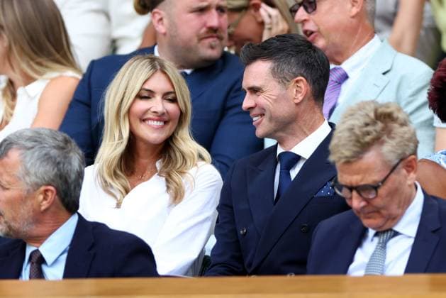 Jimmy Anderson and Daniella Anderson in the Royal Box on Centre Court Wimbledon Tennis Championships, Day 7, The All England Lawn Tennis and Croquet Club, London, UK - 05 Jul 2026London The All England Lawn Tennis and United Kingdom  Copyright: xKieranxMcManus Shutterstockx 16976813g