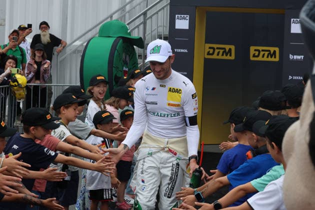 Nürnberg, Deutschland 03. - 05. Juli 2026: DTM - 2026 - Norisring - Sonntag Rennen 2 Im Bild: Marco Wittmann (GER 11) im Portrait bei der Fahrerpräsentation Norisring Bayern *** Nuremberg, Germany, July 3–5, 2026, DTM 2026 Norisring, Sunday, Race 2. Pictured: Marco Wittmann (GER 11) during the driver presentation at the Norisring in Bavaria. Copyright: xFotostandx xFabianxWernerx