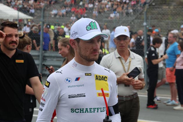 Nürnberg, Deutschland 03. - 05. Juli 2026: DTM - 2026 - Norisring - Sonntag Rennen 2 Im Bild: Marco Wittmann (GER 11) im Portrait bei der Fahrerpräsentation Norisring Bayern *** Nuremberg, Germany, July 3–5, 2026, DTM 2026 Norisring, Sunday, Race 2. Pictured: Marco Wittmann (GER 11) during the driver presentation at the Norisring in Bavaria. Copyright: xFotostandx xFabianxWernerx