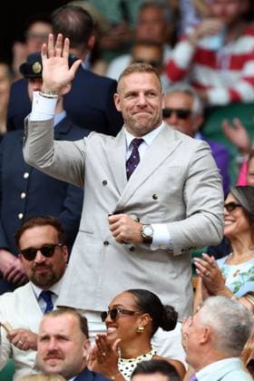 James Haskell in the Royal Box on Centre Court Wimbledon Tennis Championships, Day 7, The All England Lawn Tennis and Croquet Club, London, UK - 05 Jul 2026London The All England Lawn Tennis and United Kingdom  Copyright: xKieranxMcManus Shutterstockx 16976813j
