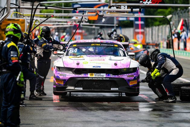 DTM, 7. + 8. Rennen Norisring 2026 64 Ford Mustang GT3, HRT Ford Racing: Finn Wiebelhaus - picture by Gruppe C Photography Nürnberg Norisring Bayern Germany Copyright: xGruppexCxPhotographyx