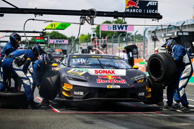 DTM, 7. + 8. Rennen Norisring 2026 130 Lamborghini Temerario GT3, ABT Sportsline: Luca Engstler - picture by Gruppe C Photography Nürnberg Norisring Bayern Germany Copyright: xGruppexCxPhotographyx