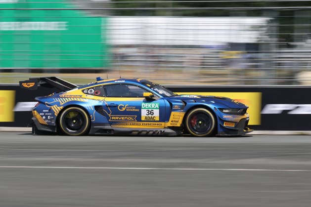 Arjun Maini (IND HRT Ford Racing, 36), Ford Mustang GT3 Evo DTM (German Touring Car Championship) - Round 4 - Race 2, Norisring on 05.07.2026. Bayern Deutschland Copyright: xO.Frankex