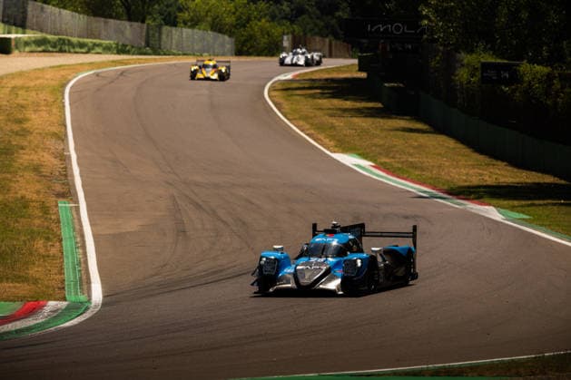 IPA86403280 - Algarve Pro Racing, Matthias Kaiser (SUI), Tristan Vautier (FRA), Jake Hughes (GBR) – ELMS 4 Hours of Imola 2026. Autodromo Enzo e Dino Ferrari in Imola, Italy, on July 5, 2026.  Copyright: xRiccardoxSpadettoxDexPaulis IPAxSportx xx 86403280