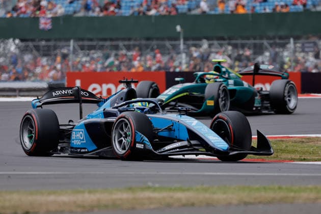 AUTO - FORMULA 2 2026 - SILVERSTONE 07 BEGANOVIC Dino (swe), DAMS Lucas Oil, Dallara F2 2024, action during the 7th round of the 2026 FIA Formula 2 Championship from July 3 to 5, 2026 on the Silverstone Circuit, in Silverstone, United Kingdom - SilverstoneUnited Kingdom  Copyright: xEricxAlonsox