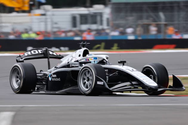 AUTO - FORMULA 2 2026 - SILVERSTONE 14 STENSHORNE Martinus (nor), Rodin Motorsport, Dallara F2 2024, action during the 7th round of the 2026 FIA Formula 2 Championship from July 3 to 5, 2026 on the Silverstone Circuit, in Silverstone, United Kingdom - SilverstoneUnited Kingdom  Copyright: xEricxAlonsox