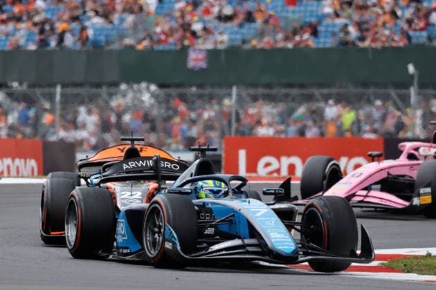 AUTO - FORMULA 2 2026 - SILVERSTONE 07 BEGANOVIC Dino (swe), DAMS Lucas Oil, Dallara F2 2024, action during the 7th round of the 2026 FIA Formula 2 Championship from July 3 to 5, 2026 on the Silverstone Circuit, in Silverstone, United Kingdom - SilverstoneUnited Kingdom  Copyright: xEricxAlonsox