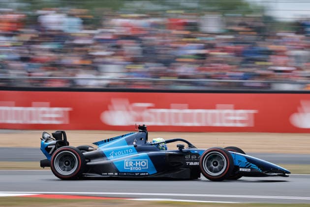 AUTO - FORMULA 2 2026 - SILVERSTONE 07 BEGANOVIC Dino (swe), DAMS Lucas Oil, Dallara F2 2024, action during the 7th round of the 2026 FIA Formula 2 Championship from July 3 to 5, 2026 on the Silverstone Circuit, in Silverstone, United Kingdom - SilverstoneUnited Kingdom  Copyright: xEricxAlonsox