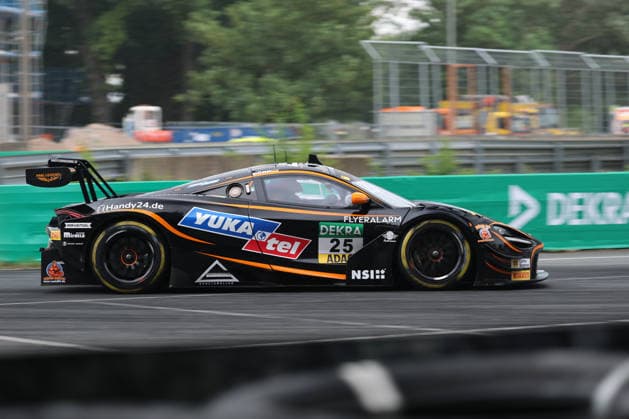 Ben Dörr (D Dörr Motorsport, 25), McLaren 720S GT3 Evo, DTM (German Touring Car Championship) - Round 4 - Race 2, Norisring on 05.07.2026. Bayern Deutschland Copyright: xO.Frankex