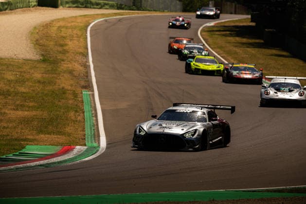 IPA86403410 - Team Qatar by Iron Lynx, Abdulla Al-Khelaifi (QAT), Julian Hanses (GER), Maxime Martin (BEL) — ELMS 4 Hours of Imola 2026. Autodromo Enzo e Dino Ferrari in Imola, Italy, on July 5, 2026.  Copyright: xRiccardoxSpadettoxDexPaulis IPAxSportx xx 86403410