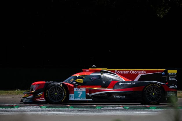 MOTORSPORTS - Endurance - ELMS - 4 Hours of Imola Photo by IPA ABACAPRESS.COM86403289 - ector Jens Reno Moller (DEN), Cem Bolukbasi (TUR), Lorenzo Fluxa (ESP) – ELMS 4 Hours of Imola 2026. Autodromo Enzo e Dino Ferrari in Imola, Italy, on July 5, 2026. Imola Italy  Copyright: xIPAxSport ABACAx