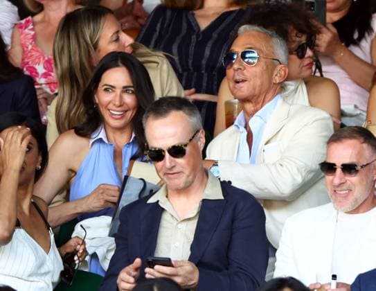 Lauren Silverman and Bruno Toniol watching the action on Centre Court Wimbledon Tennis Championships, Day 7, The All England Lawn Tennis and Croquet Club, London, UK - 05 Jul 2026London The All England Lawn Tennis and United Kingdom  Copyright: xKieranxMcManus Shutterstockx 16976813bd
