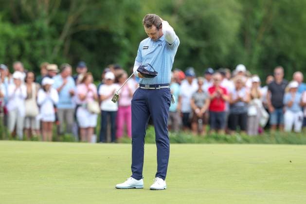 Winner der 37. BMW International Open, Michael Hollick (RSA), 37. BMW International Open 2026, Golf, DP World Tour, Herren, Finale, 05.07.2026 Eichenried Bayern Deutschland *** Winner of the 37th BMW International Open, Michael Hollick (RSA), 37th BMW International Open 2026, Golf, DP World Tour, Men s, Final, July 5, 2026, Eichenried, Bavaria, Germany Copyright: xkolbert-press ChristianxKolbertx
