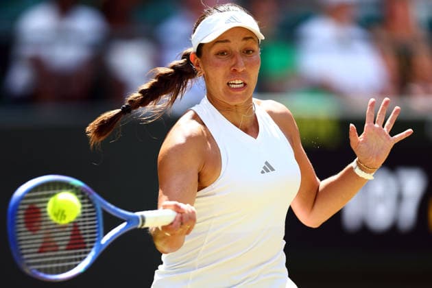 Jessica Pegula during her fourth round match Wimbledon Tennis Championships, Day 7, The All England Lawn Tennis and Croquet Club, London, UK - 05 Jul 2026London The All England Lawn Tennis and United Kingdom  Copyright: xJamesxMarsh Shutterstockx 16976811an