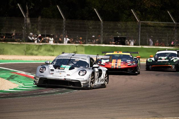 MOTORSPORTS - Endurance - ELMS - 4 Hours of Imola Photo by IPA ABACAPRESS.COM86403403 - Proton Competition, Matt Kurzejewski (USA), Thomas Sargent (USA), Richard Lietz (AUT) — ELMS 4 Hours of Imola 2026. Autodromo Enzo e Dino Ferrari in Imola, Italy, on July 5, 2026. Imola Italy  Copyright: xIPAxSport ABACAx