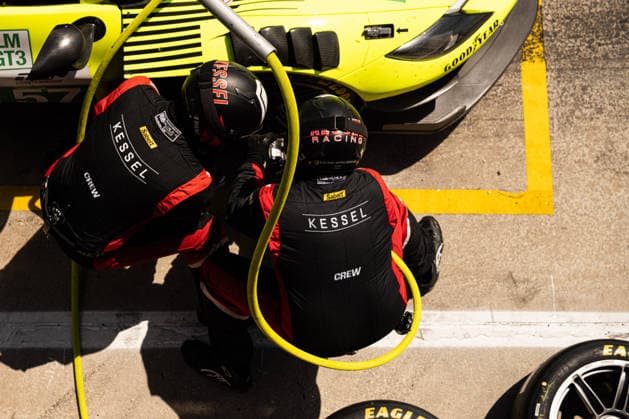 IPA86404005 - Kessel Racing, Takeshi Kimura (JPN), Mathys Jaubert (FRA), Daniel Serra (BRA) — ELMS 4 Hours of Imola 2026. Autodromo Enzo e Dino Ferrari in Imola, Italy, on July 5, 2026.  Copyright: xRiccardoxSpadettoxDexPaulis IPAxSportx xx 86404005