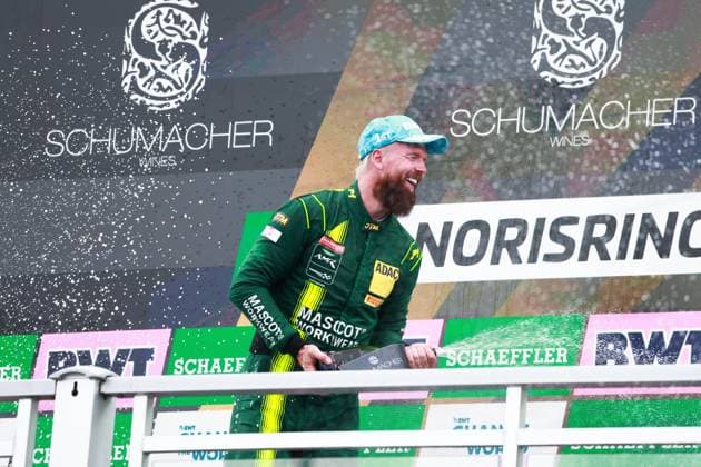 THIIM, Nicki (DK Comtoyou Racing), Aston Martin Vantage GT3, portrait Photo: Hoch Zwei Nürnberg Germany Copyright: xKunkel HochxZweix