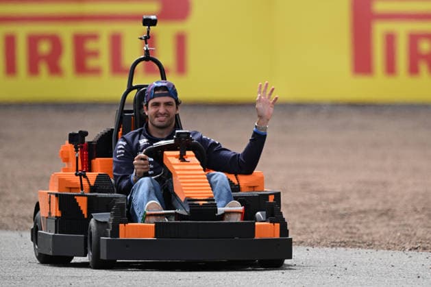 RECORD DATE NOT STATED 5th July 2026; Silverstone Circuit, Northamptonshire, England; FIA Formula 1 2026 British F1 Grand Prix; Race Day; Carlos Sainz of Williams during the lego car race SimonxWest