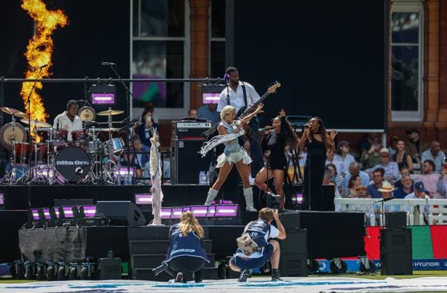 Rita Ora performs before the game Australia v England, Cricket, ICC T20 Womens World Cup Final, Lord s Cricket Ground, London, UK - 05 Jul 2026London Lord s Cricket Ground United Kingdom  Copyright: xMattxImpey Shutterstockx 16978235d